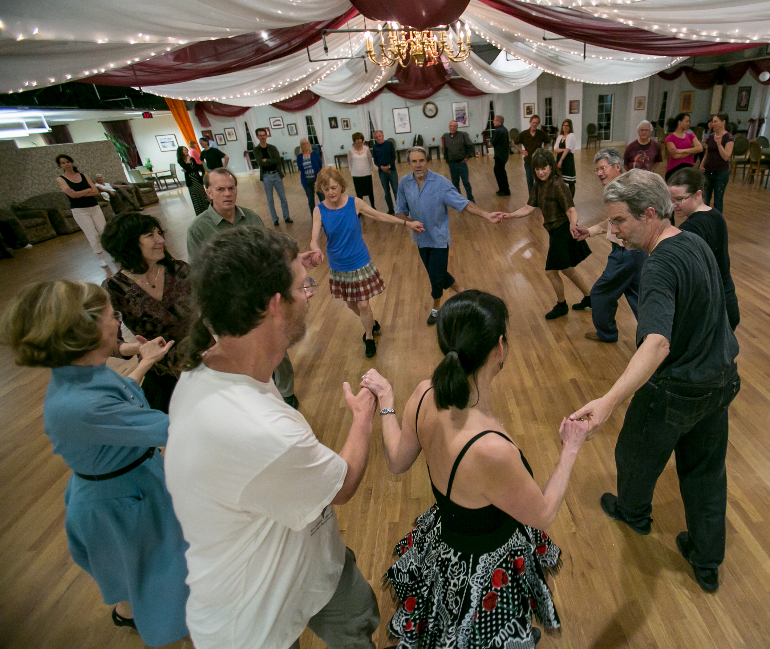 Dancers at Wednesday Waltz Etc.